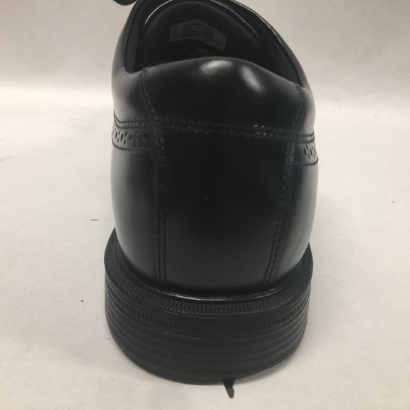 Rockport Hydro Shield Waterproof Men Shoes Black Wingtip Oxfords Leather Size 11 - Picture 7 of 14